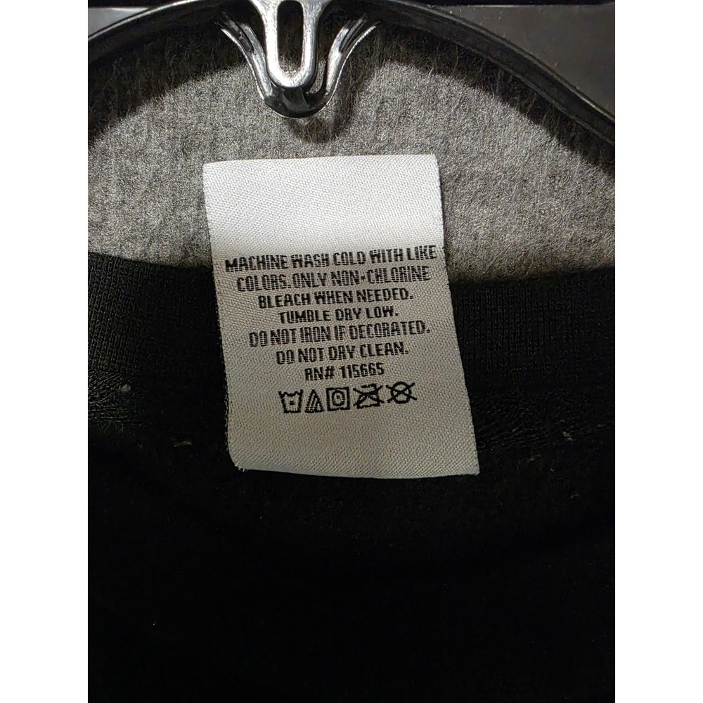 Scream Ghostface Pullover Black Sweatshirt Men's XL Halloween Horror Goth Movies - Picture 5 of 6
